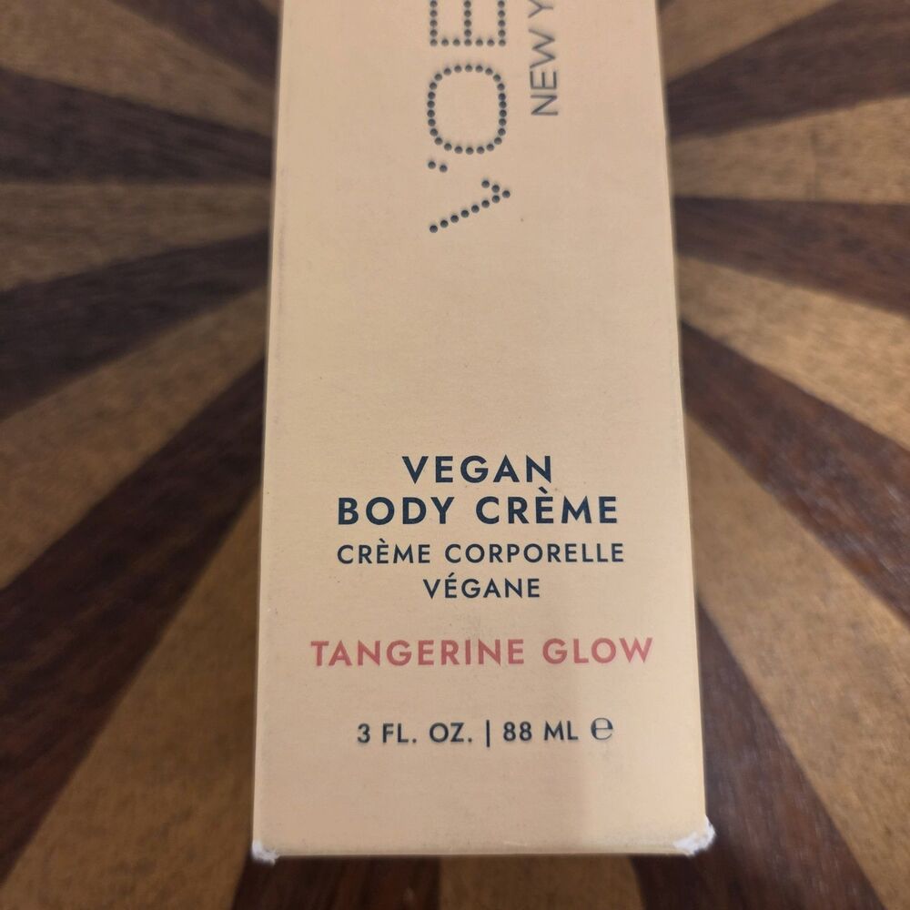VOESH Vegan Body & Hand Creme Tangerine Glow 3oz NEW IN BOX Lotion Moisturizer - Picture 3 of 8